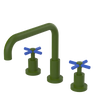 Rubinet Widespread Kitchen Set Green Envy