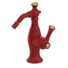 Rubinet Single Control Bidet Fitting (less drain) Maroon