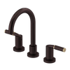 Rubinet Widespread Lav set (less drain) Oil Rubbed Bronze