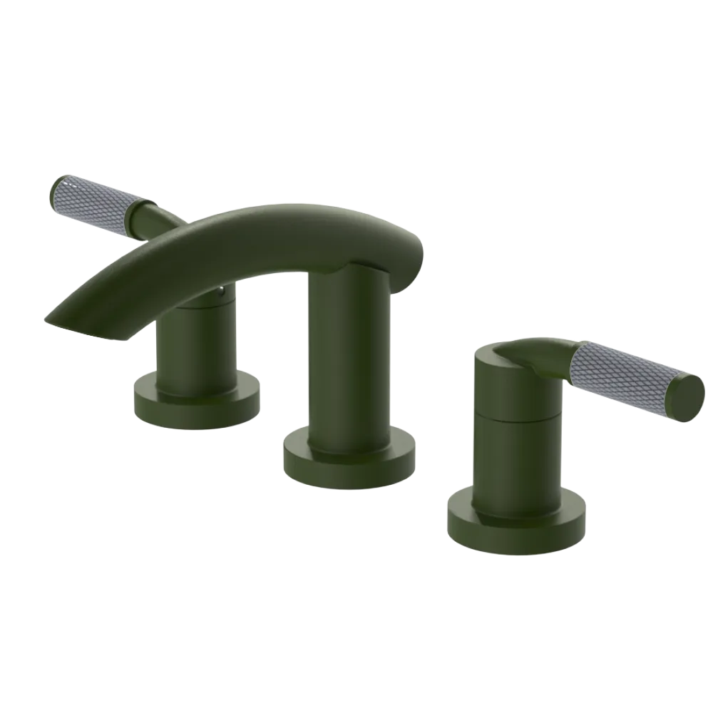 Rubinet Widespread Lav. Set. (less drain) Green Envy
