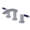 Rubinet Widespread Lav. Set. (less drain) Matt White