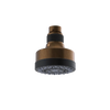 Rubinet 3 FUNCTION SHOWER HEAD Tuscan Brass