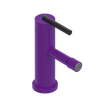 Rubinet Single Control Bidet Fitting (less drain) Purple Haze