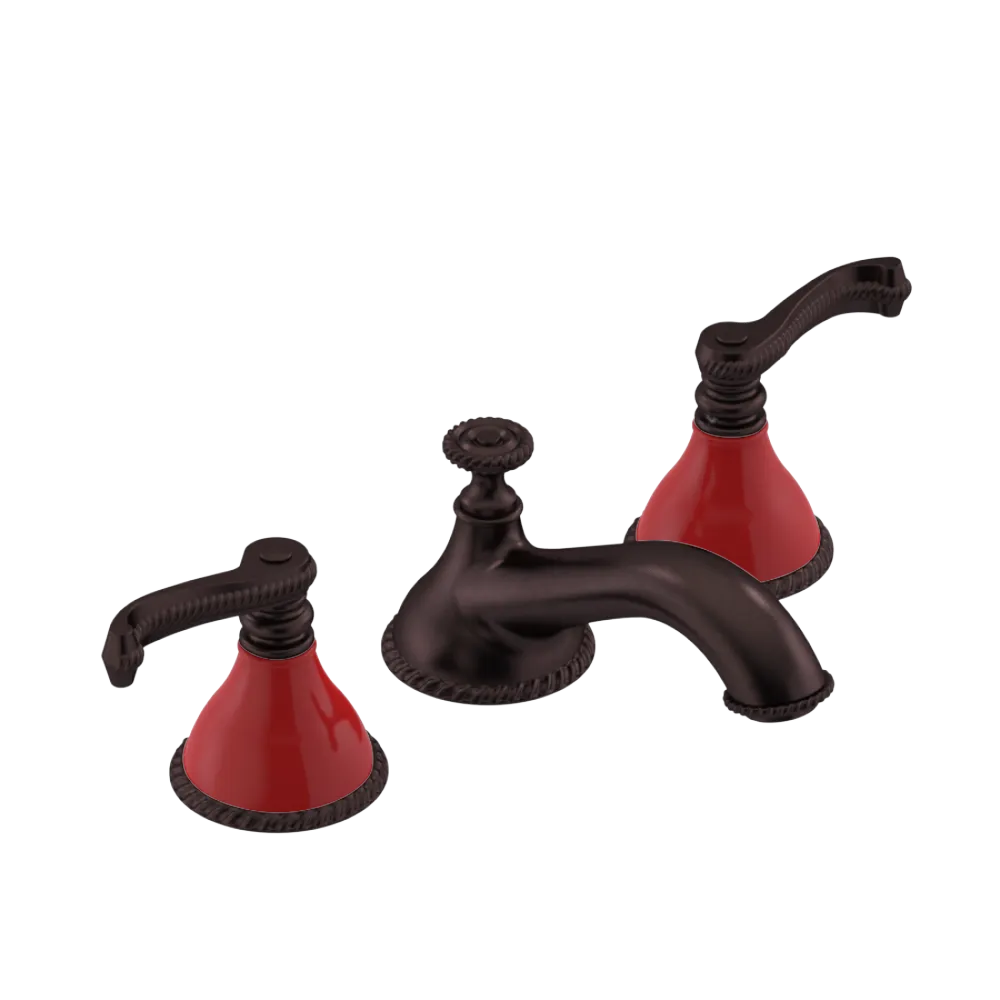 Rubinet Widespread Lav. Set. (less drain) Oil Rubbed Bronze