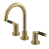 Rubinet Widespread Lav. Set. (less drain) Satin Brass
