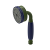 Rubinet 3 Function Hand Held Shower Only Green Envy