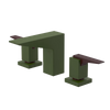 Rubinet Widespread Lav. Set. (less drain) Green Envy