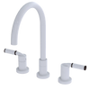 Rubinet Widespread Kitchen Set White
