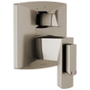 Brizo Tempassure Thermostatic Valve With Integrated 3 Function Diverter Trim