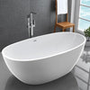 Egg Plus One-Piece Freestanding Bathtub - Golzar Home