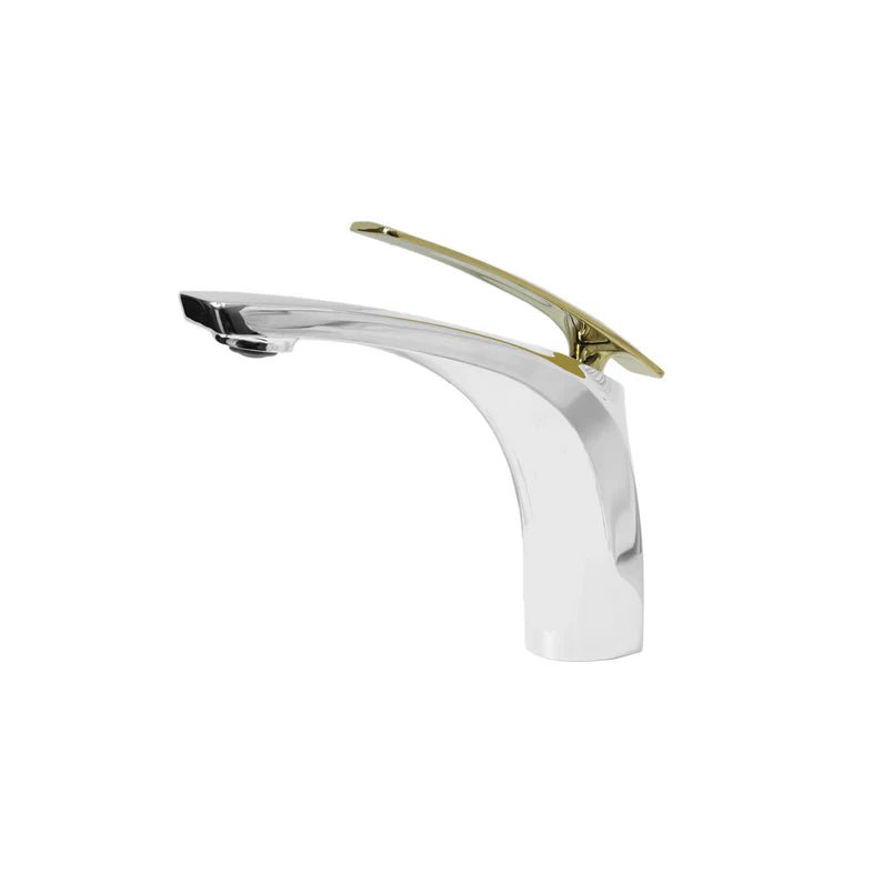 Eva Single Hole Bathroom Faucet-F11170 - Golzar Home