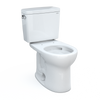 Drake® Two-piece Toilet, 1.28 GPF, Round Bowl - Universal Height Less Seat