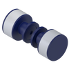 Rubinet Shower Door Knob (set) Midnight Blue