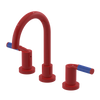 Rubinet Widespread Lav set (less drain) Red