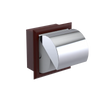 Rubinet RECESSED TOILET PAPER HOLDER Bordeaux