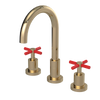 Rubinet Widespread Kitchen Set with LaSalle Spout Gold