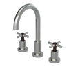Rubinet Widespread Kitchen Set with LaSalle Spout Satin Nickel