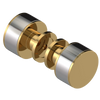 Rubinet Shower Door Knob (set) Gold
