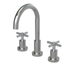 Rubinet Widespread Kitchen Set with LaSalle Spout Satin Nickel