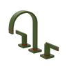 Rubinet Widespread Lav. Set. (less drain) Green Envy