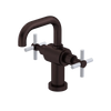 Rubinet Single Hole Dual Handle Lav. Set. (less drain) Oil Rubbed Bronze