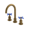 Rubinet Widespread Lav. Set. (less drain) Antique Brass Matt