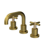 Rubinet Widespread Lav. Set. (less drain) Antique Brass Matt