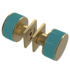 Rubinet Shower Door Knob (set) Satin Brass