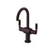 Rubinet Single Hole Dual Handle Lav. Set. (less drain) Oil Rubbed Bronze