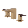 Rubinet Widespread Lav. Set. (less drain) Satin Gold