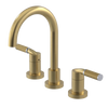 Rubinet Widespread Lav. Set. (less drain) Satin Brass