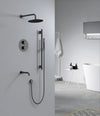 Aquaflo Rund 3-Way Thermostatic Shower Set