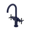 Rubinet Single Hole Dual Handle Lav. Set with LaSalle Spout (less drain) Midnight Blue