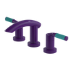 Rubinet Widespread Lav. Set. (less drain) Purple Haze