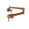 Baril Single-hole wall-mounted pot filler with two handles