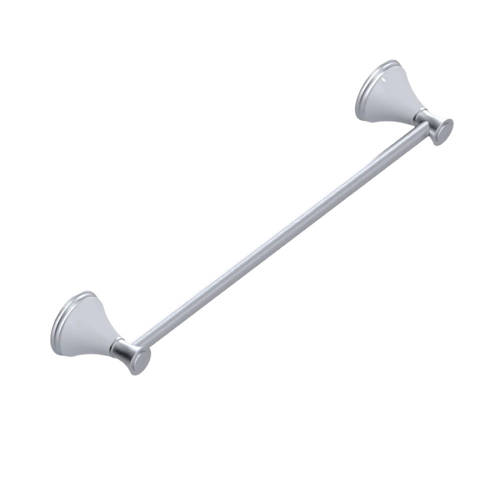 Rubinet Towel Bar 24" Satin Chrome