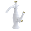 Rubinet Single Control Bidet Fitting (less drain) Matt White