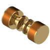 Rubinet Shower Door Knob (set) Gold