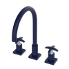 Rubinet Widespread Kitchen Set Midnight Blue
