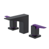 Rubinet Widespread Lav. Set. (less drain) Matt Black