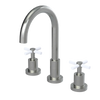 Rubinet Widespread Kitchen Set with LaSalle Spout Satin Nickel