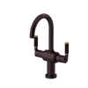 Rubinet Single Hole Dual Handle Lav. Set. (less drain) Oil Rubbed Bronze