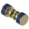 Rubinet Shower Door Knob (set) Natural Brass