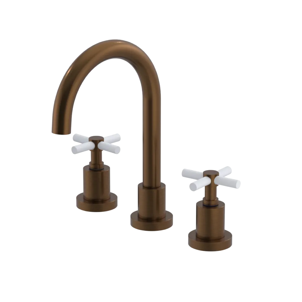 Rubinet Widespread Lav. Set. (less drain) Tuscan Brass
