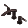 Rubinet Widespread Lav. Set. (less drain) Oil Rubbed Bronze