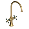 Rubinet Two Handle Single Hole Kitchen Set Gold