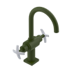 Rubinet Single Hole Dual Handle Lav. Set. (less drain) Green Envy