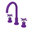 Rubinet Widespread Kitchen Set with LaSalle Spout Purple Haze