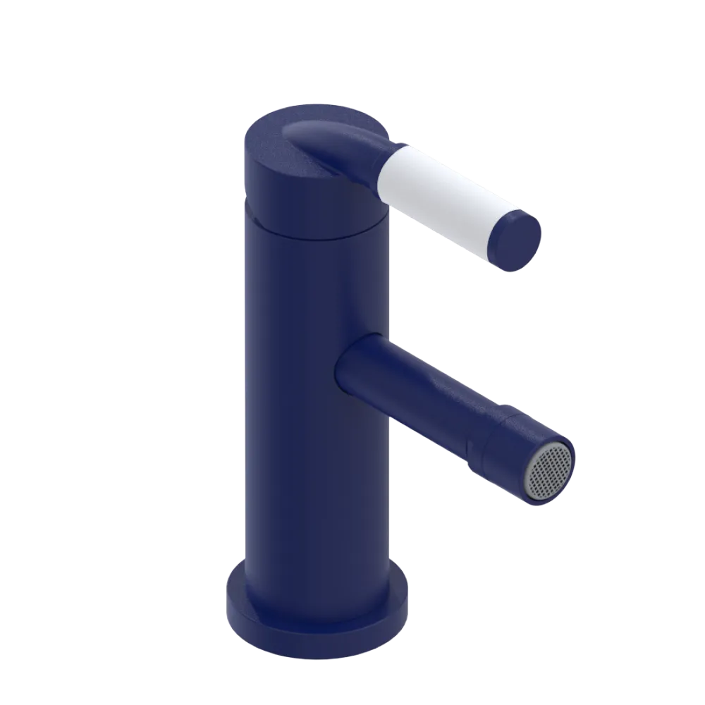 Rubinet Single Control Bidet Fitting (less drain) Midnight Blue