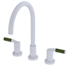 Rubinet Widespread Kitchen Set Matt White